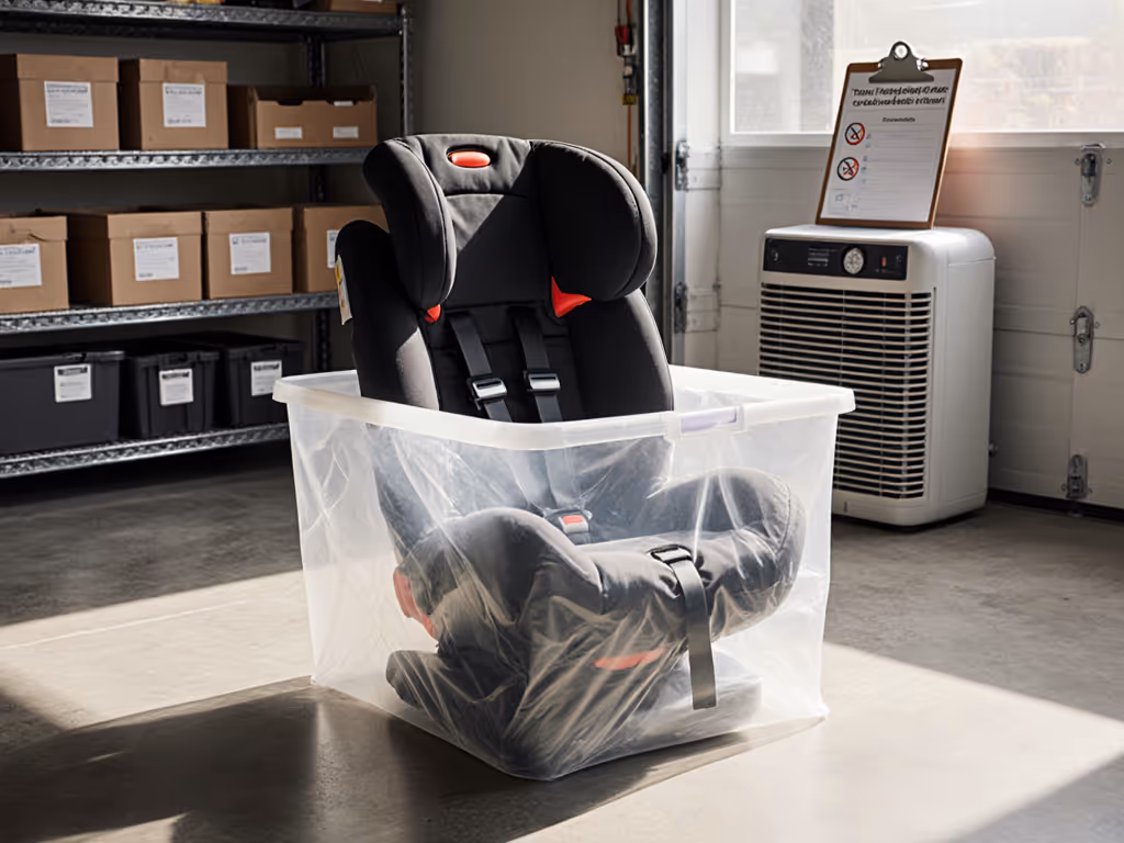 Convertible Car Seat Storage: Avoid Safety Decay
